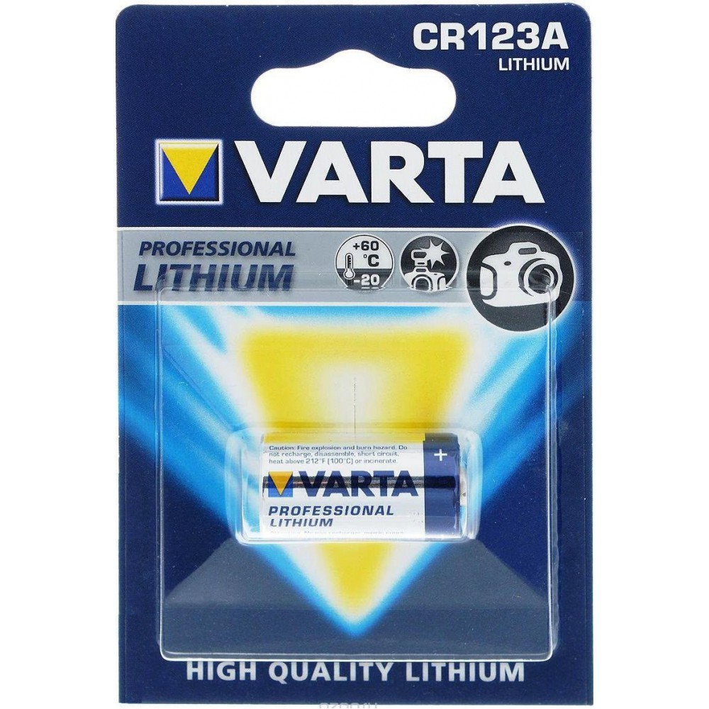 Батарейка CR123 VARTA