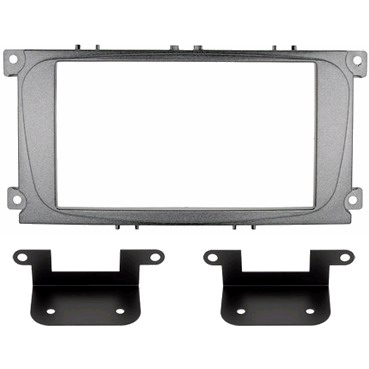 Рамка FORD Focus2sony,Mondeo 07-13,S-Max,2din silv