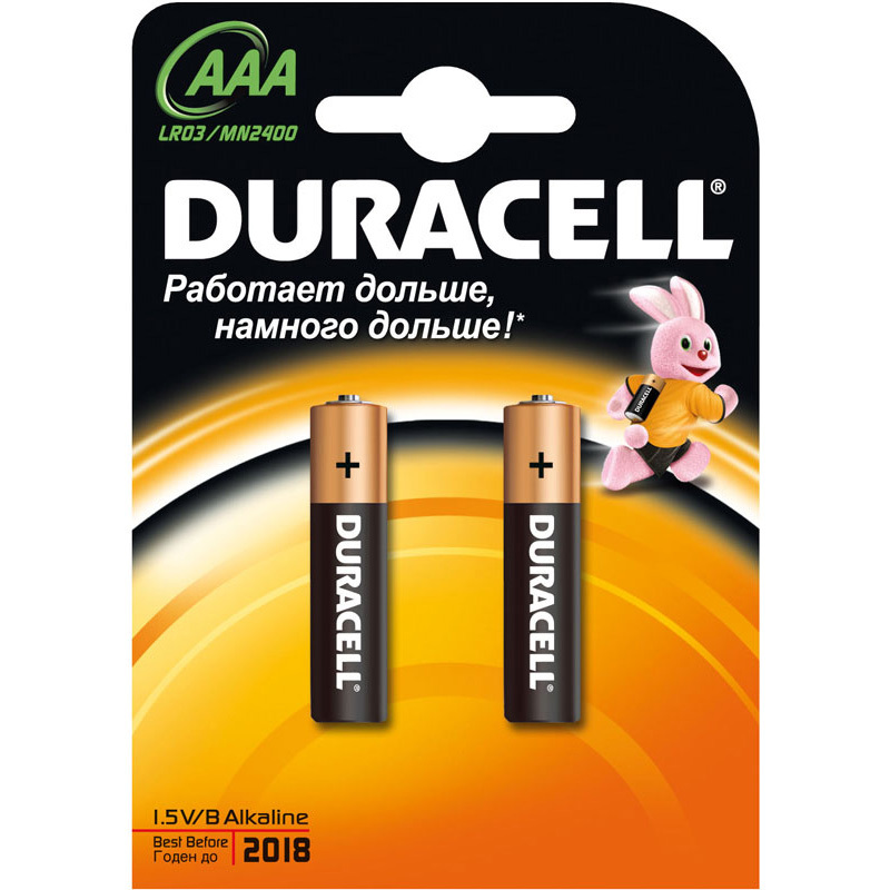 Батарейка AAA LR03 DURACELL Basic