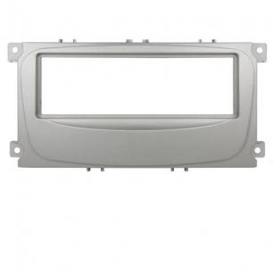 Рамка FORD Focus2,Mondeo 07-13,S-Max 1din silver