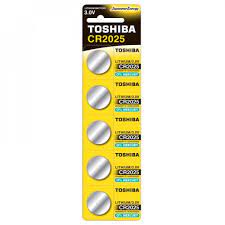 Батарейка CR2025/5BL Toshiba