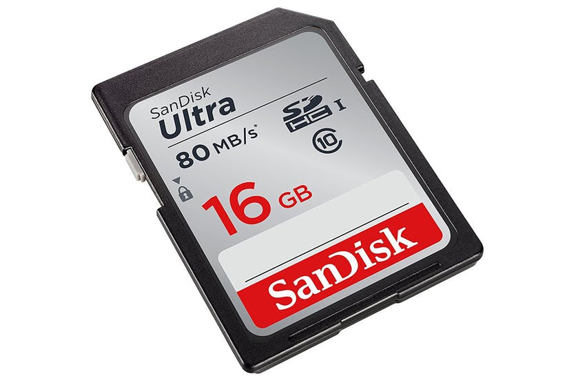Карта памяти MicroSDHC 16GB SanDisk UHS-1 (с адаптером)