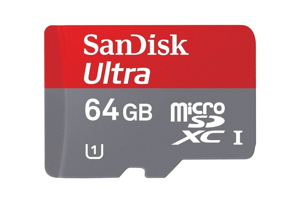 Карта памяти MicroSDHC 64GB SanDisk UHS-1 (без адаптера)