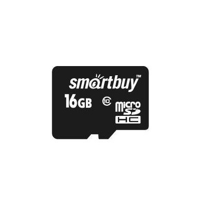 Карта памяти MicroSDHC 16GB SmartBuy (без адаптера)