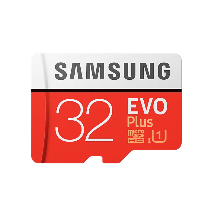 Карта памяти MicroSDHC 32GB Samsung EVO Plus (с адаптером)