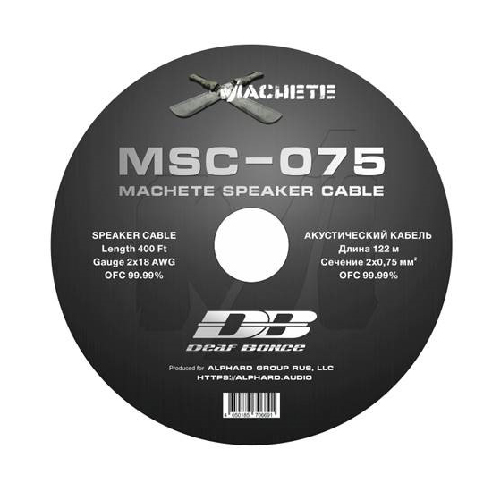 Кабель акустический Machete MSC-075