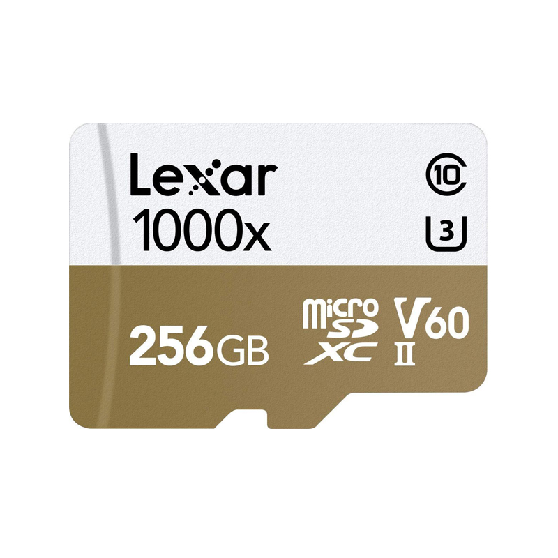Карта памяти MicroSDXC 256GB Lexar Class10 633x U3 A1 V30 (с адаптером)