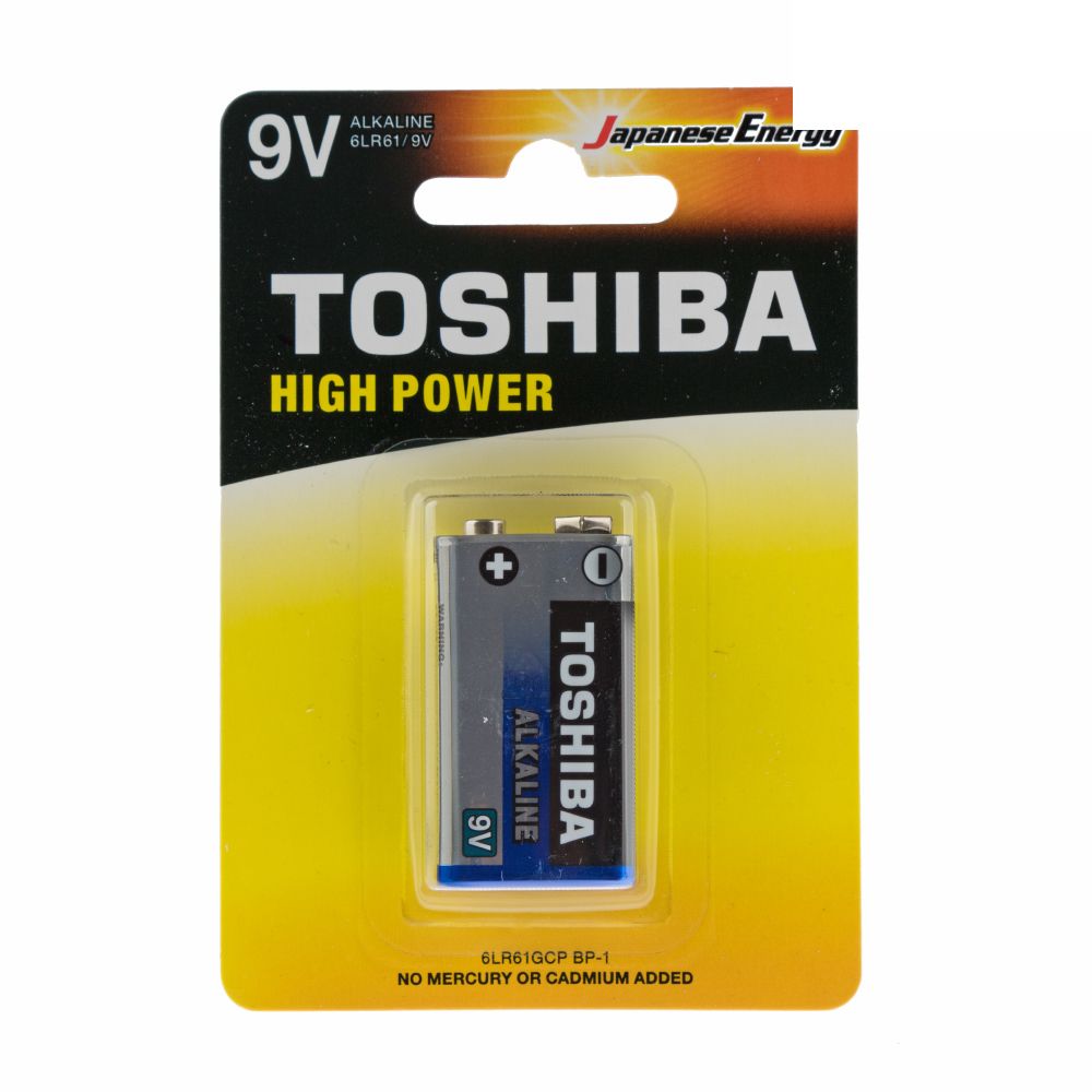 Батарейка 6LR61/1BL Toshiba